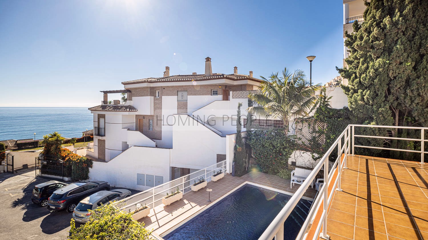 [SOLD] Semi-detached villa with pool, garden and views over the Mediterranean Sea