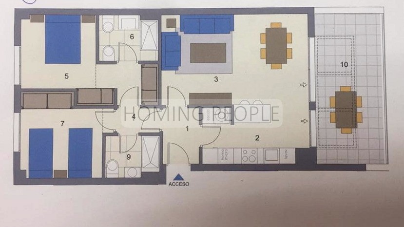 Appartement moderne avec vue imprenable sur la mer
