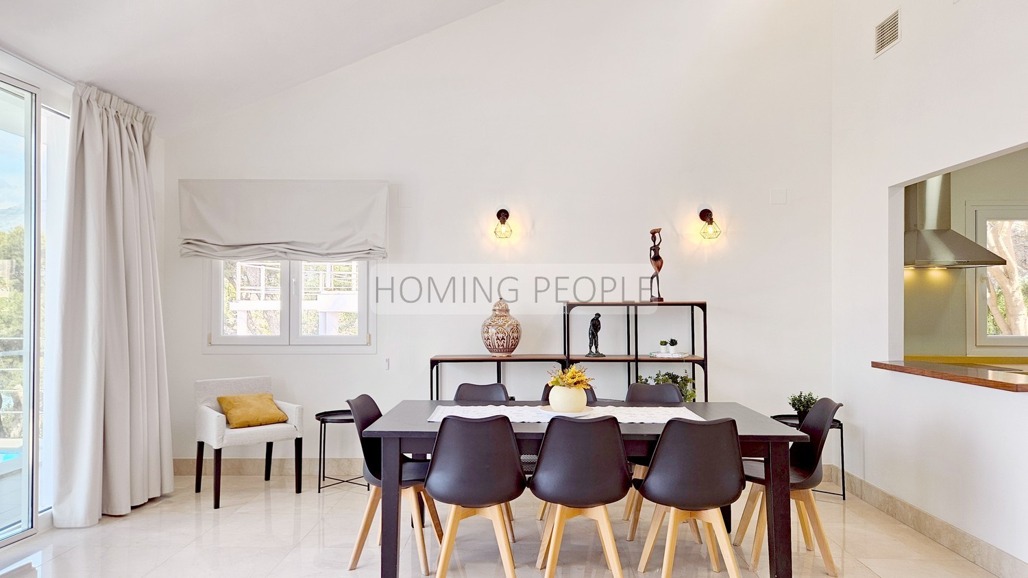 Coqueta villa moderna con apartamento de invitados... y a distancia a pie de la playa!