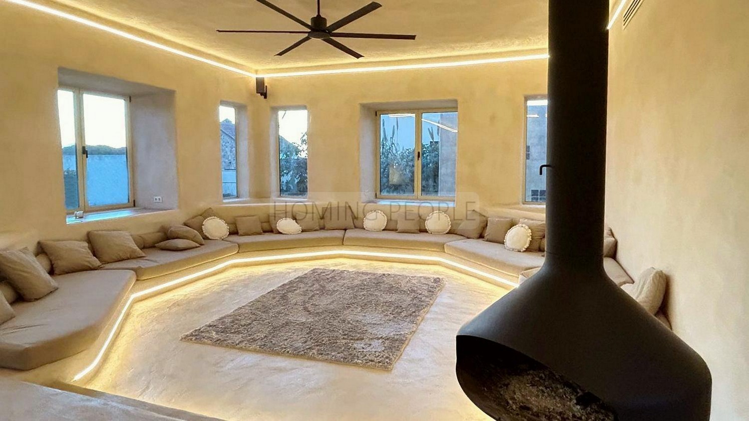 Une villa Boho Chic parmi les pins et les dunes de la côte de Cadix...