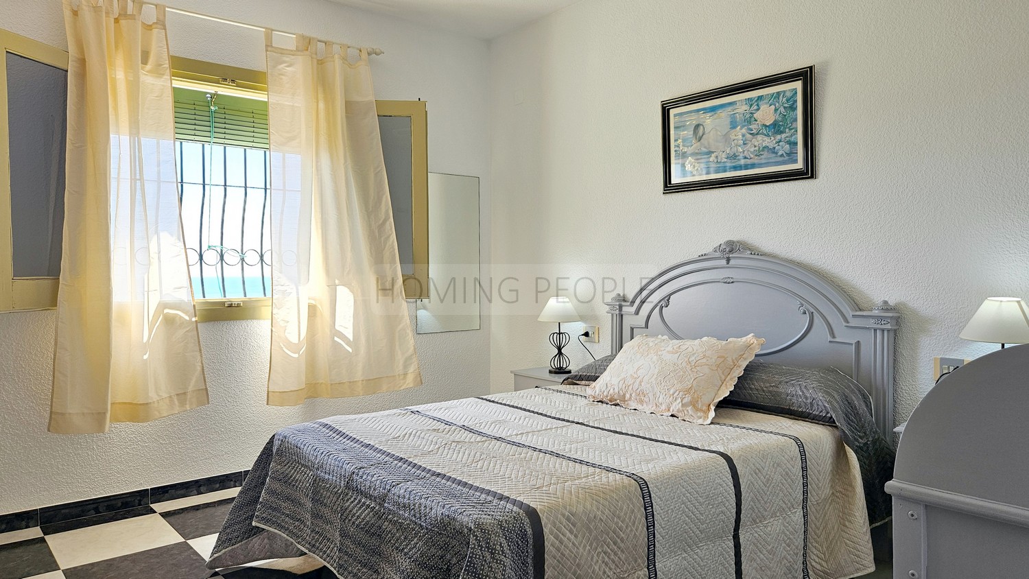 Detached villa with pool only a few minutes drive from the village