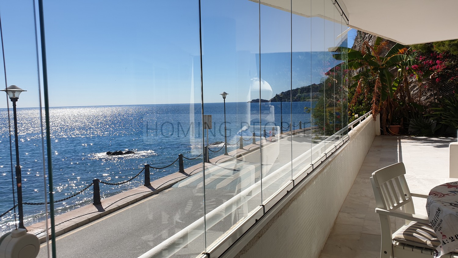 Appartement de charme face à la mer avec une grande terrasse!