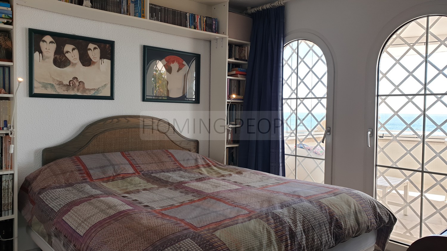 Appartement de charme face à la mer avec une grande terrasse!