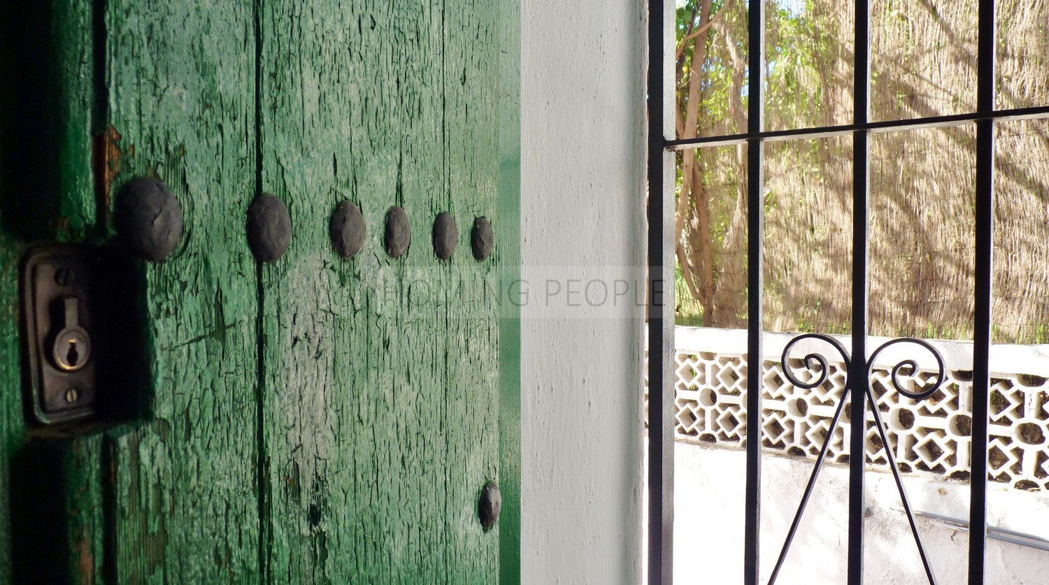 A genuine property: Charming, andalucian house with great garden and pool... yet walking distance to town !