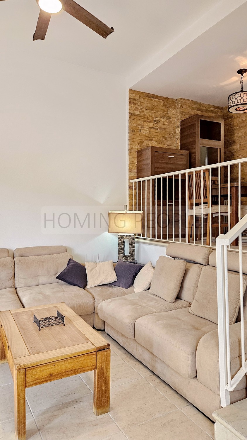 Duplex with large terrace and communal swimming pools