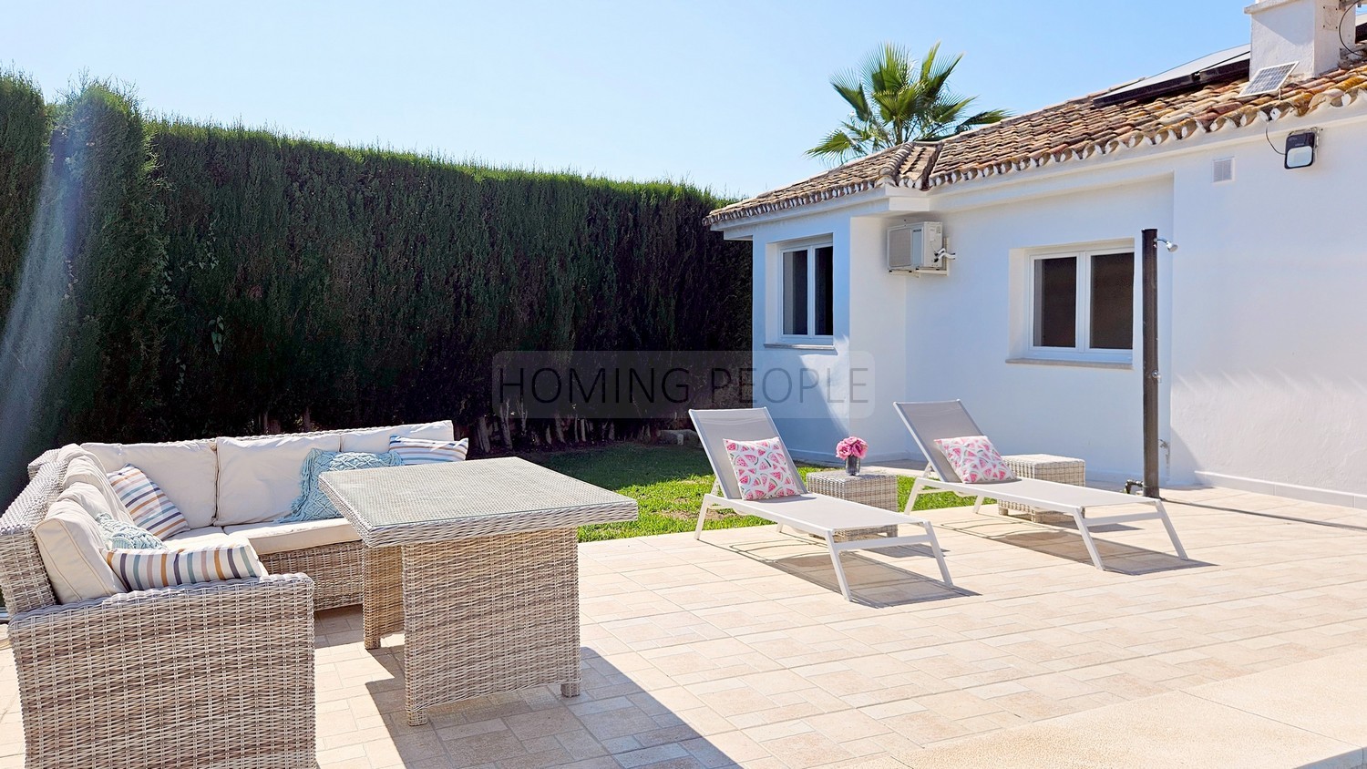 Villa recién reformada a 5 minutos a pie de la playa