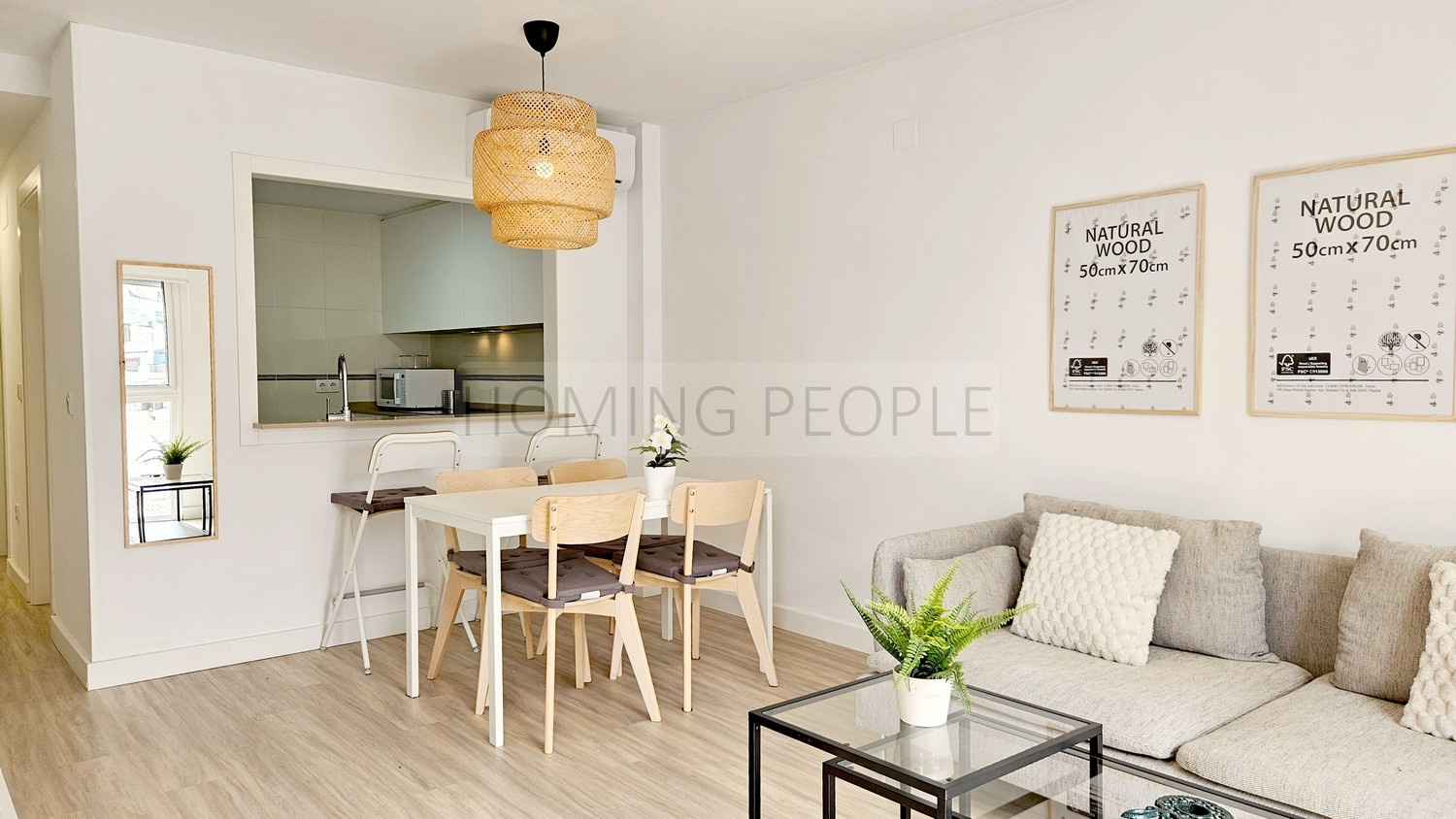 Piso céntrico muy bien equipado, con terraza y vistas