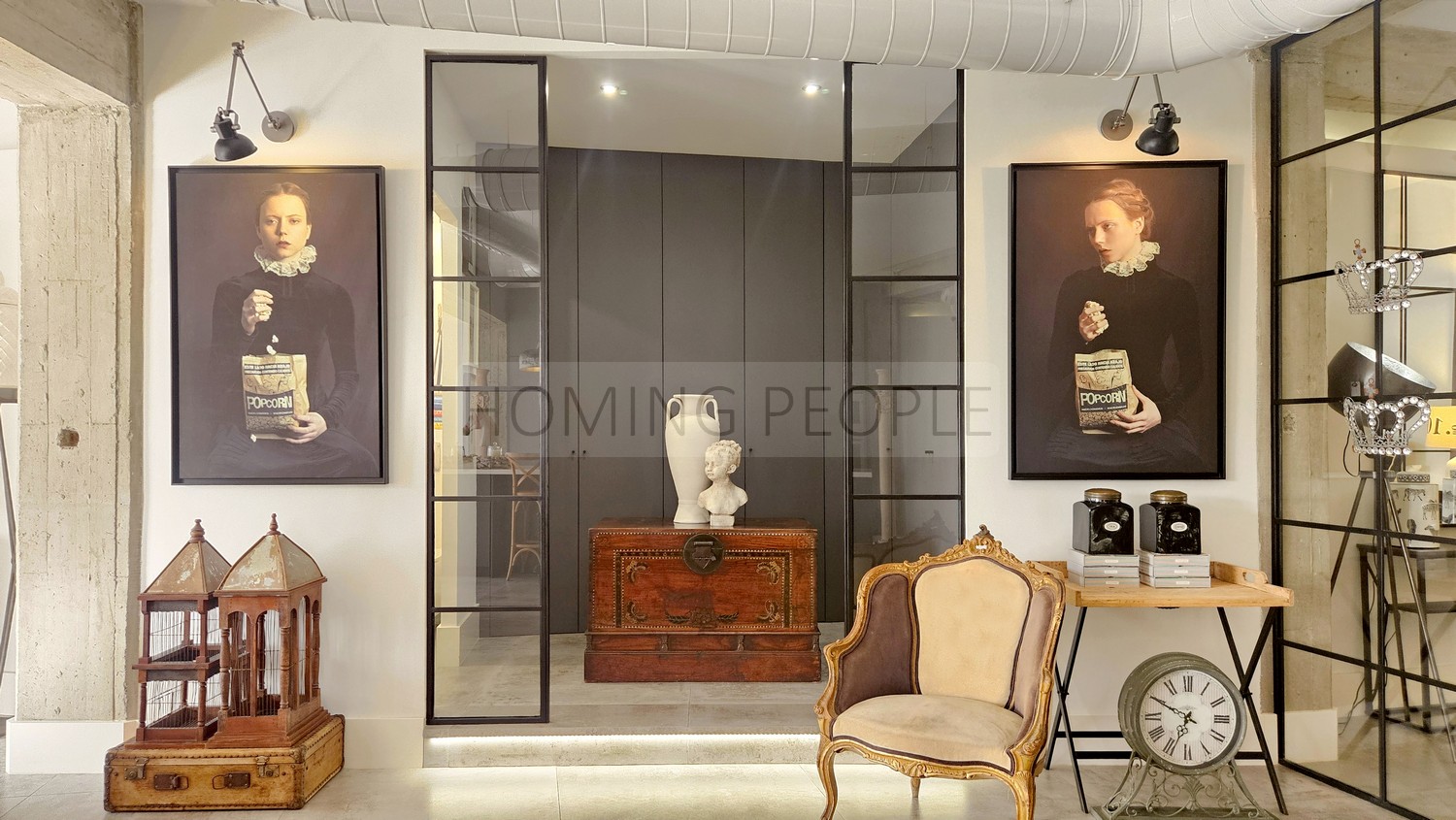 Vivir en un loft al más puro estilo neoyorquino con un toque barroco en zona súper céntrica de Málaga