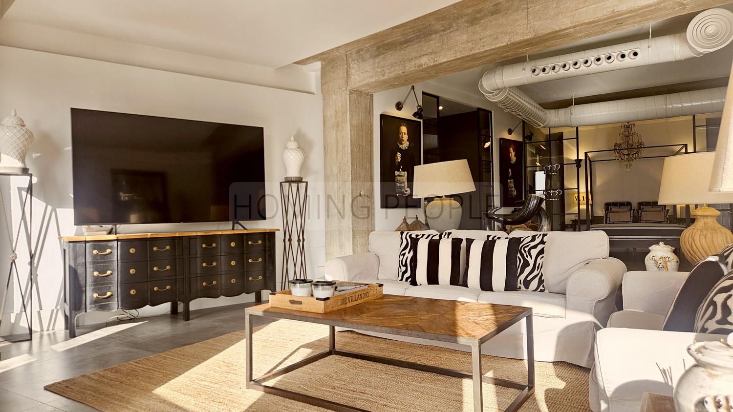 Vivir en un loft al más puro estilo neoyorquino con un toque barroco en zona súper céntrica de Málaga