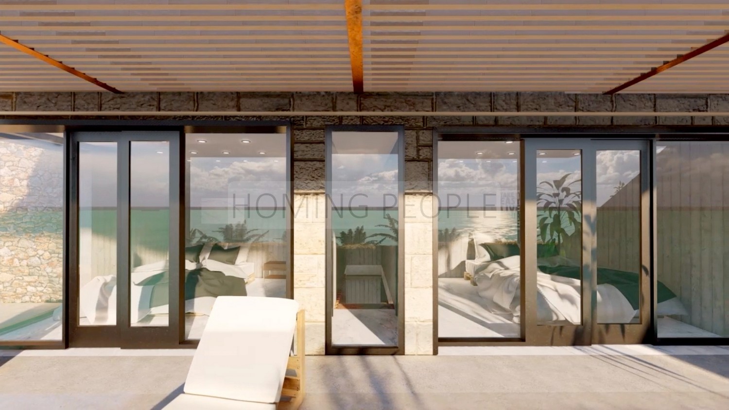 Villa independiente única sobre plano: Moderna, con mucho sol, piscina desbordante... y unas vistas increíbles al mar
