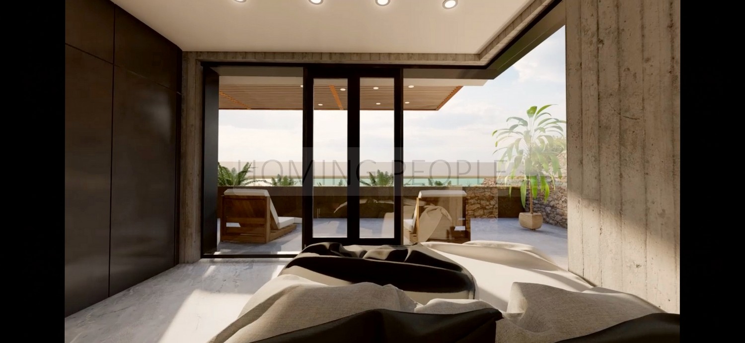 Villa independiente única sobre plano: Moderna, con mucho sol, piscina desbordante... y unas vistas increíbles al mar
