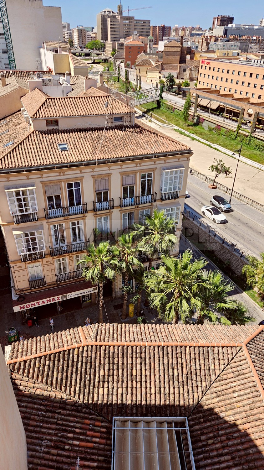Atico muy bien equipado y situado, con terraza y azotea con vistas a 360 º