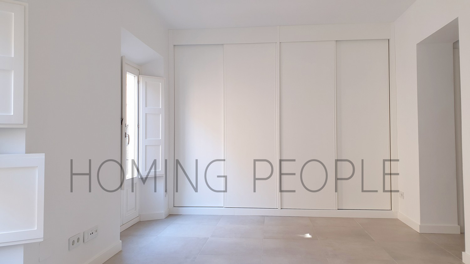 Appartement récemment rénové : Beaucoup de lumière dans ce charmant, petit immeuble du centre ville !