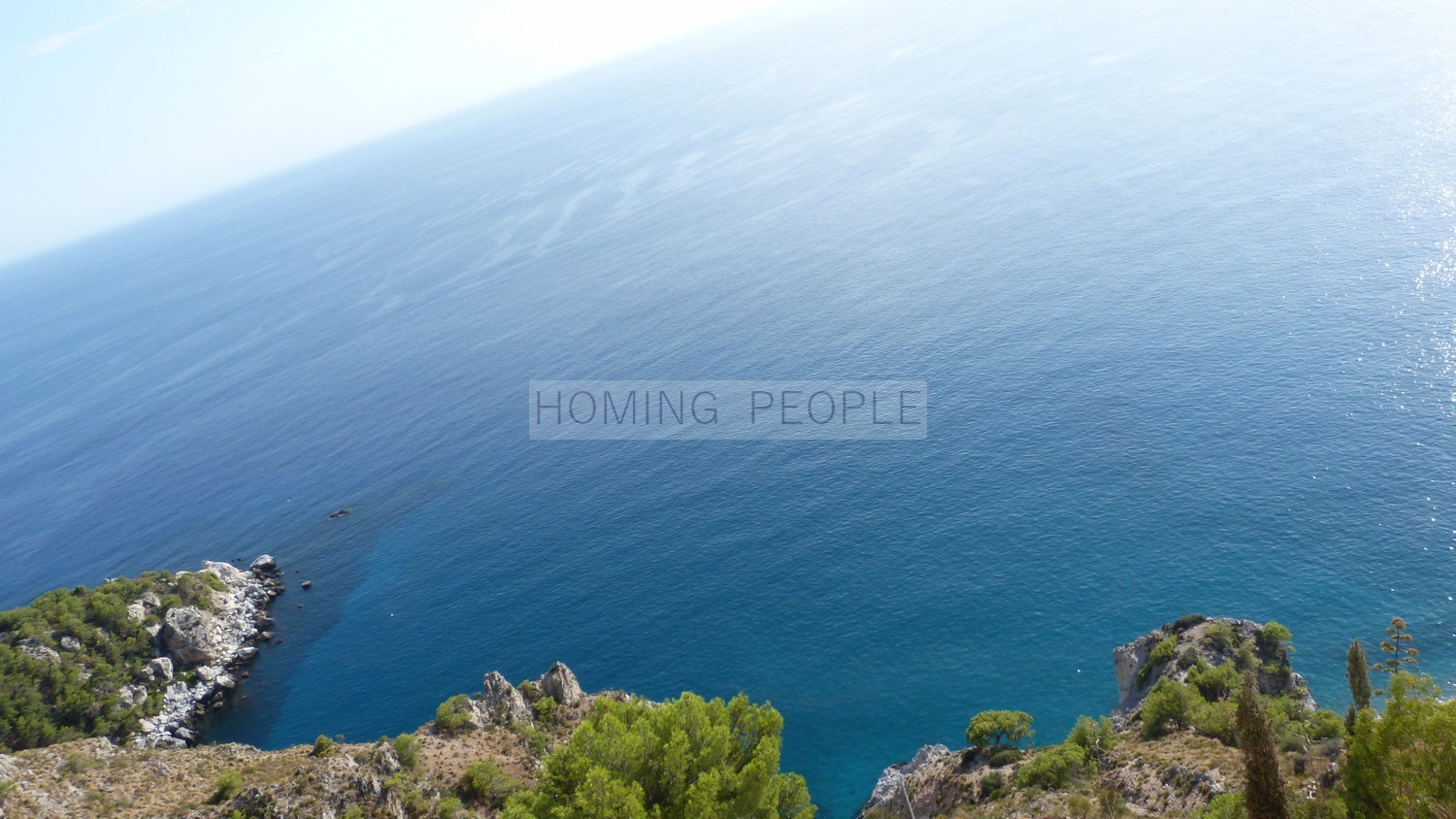 Parkland beachfront cliffs near neighbors